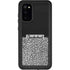 Elephant Print Sneakerhead Black Galaxy S20 Waterproof Case