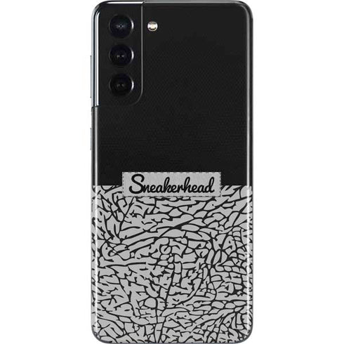 Elephant Print Sneakerhead Black Galaxy S21 5G Skin