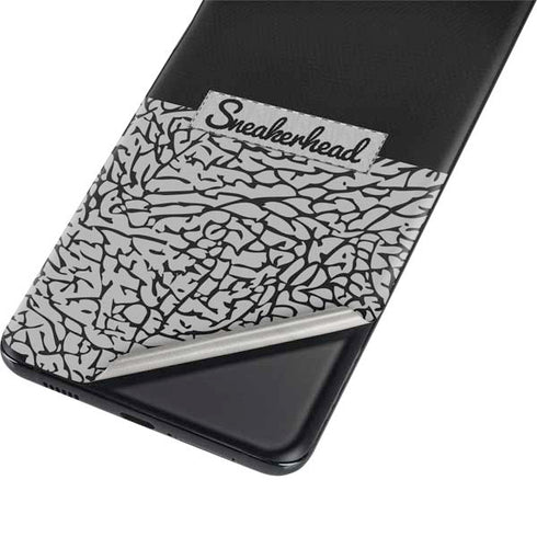 Elephant Print Sneakerhead Black Galaxy S21 5G Skin