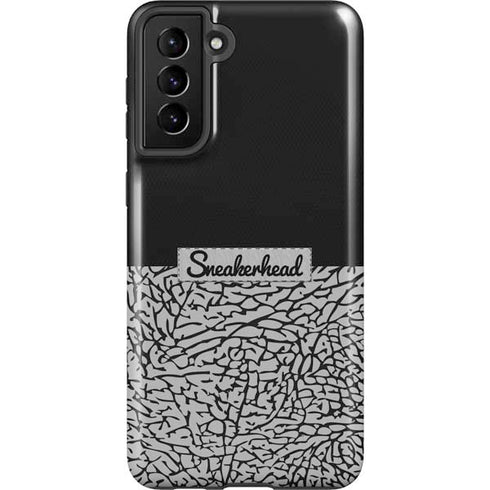 Elephant Print Sneakerhead Black Galaxy S21 Plus 5G Pro Case