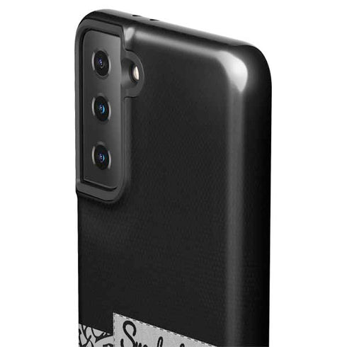 Elephant Print Sneakerhead Black Galaxy S21 Plus 5G Pro Case