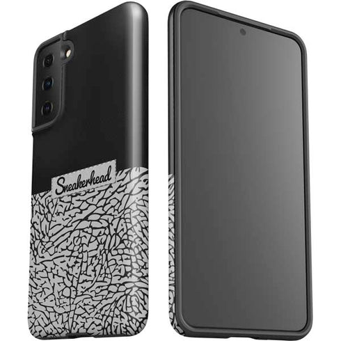 Elephant Print Sneakerhead Black Galaxy S21 Plus 5G Pro Case