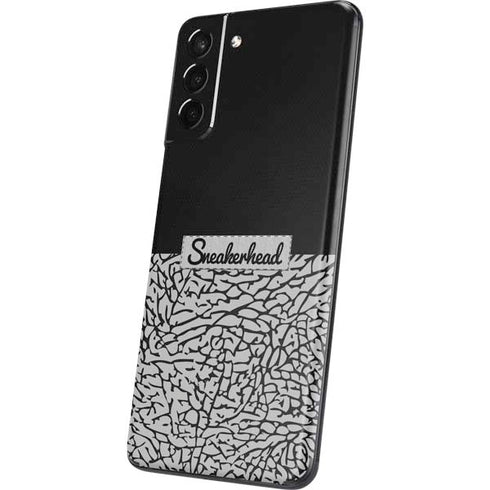 Elephant Print Sneakerhead Black Galaxy S21 Plus 5G Skin