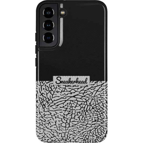 Elephant Print Sneakerhead Black Galaxy S22 Plus Pro Case