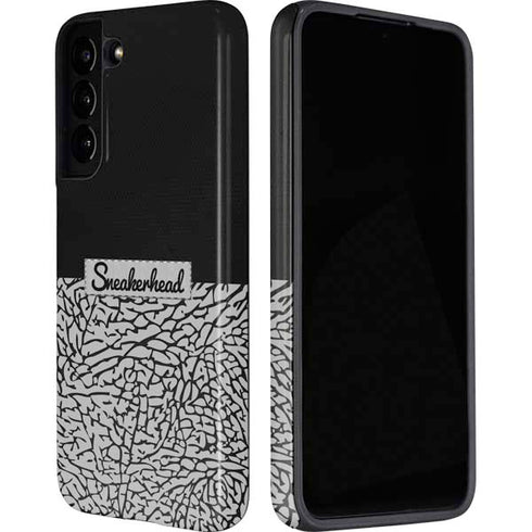 Elephant Print Sneakerhead Black Galaxy S22 Plus Pro Case