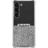 Elephant Print Sneakerhead Black Galaxy S23 Clear Case