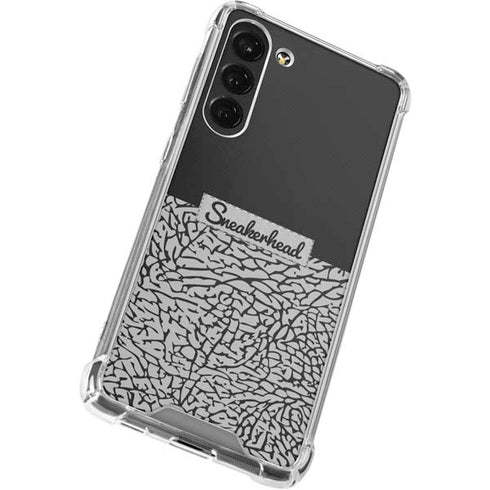 Elephant Print Sneakerhead Black Galaxy S23 Plus Clear Case