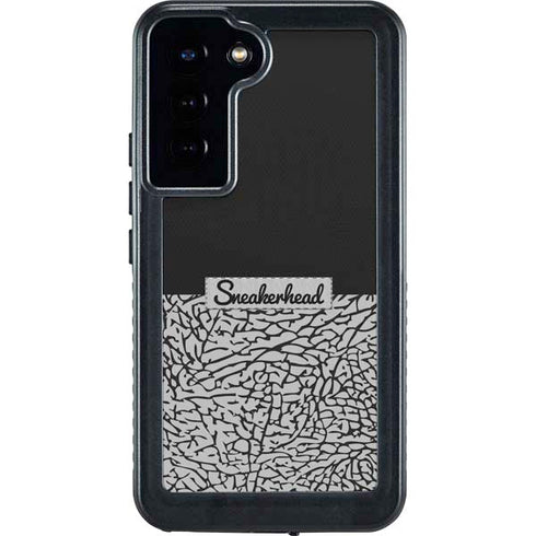 Elephant Print Sneakerhead Black Galaxy S23 Plus Waterproof Case