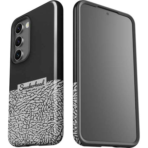 Elephant Print Sneakerhead Black Galaxy S23 Pro Case