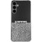 Elephant Print Sneakerhead Black Galaxy S24 Plus Clear Case