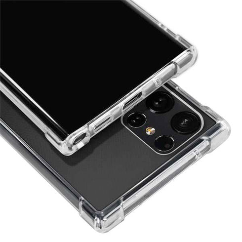Elephant Print Sneakerhead Black Galaxy S24 Ultra Clear Case