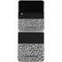 Elephant Print Sneakerhead Black Galaxy Z Flip4 5G Skin