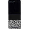 Elephant Print Sneakerhead Black Galaxy Z Flip5 5G Skin