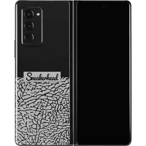 Elephant Print Sneakerhead Black Galaxy Z Fold2 5G Skin