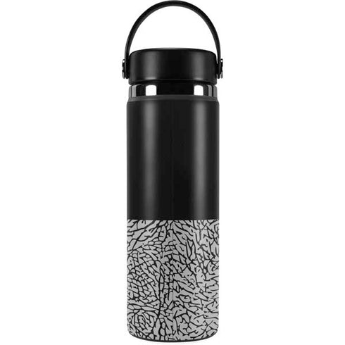 Elephant Print Sneakerhead Black Hydro Flask 20oz Wide Mouth Skin