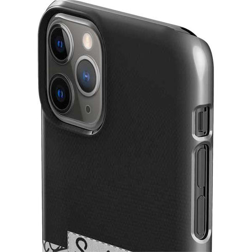 Elephant Print Sneakerhead Black iPhone 11 Pro Lite Case