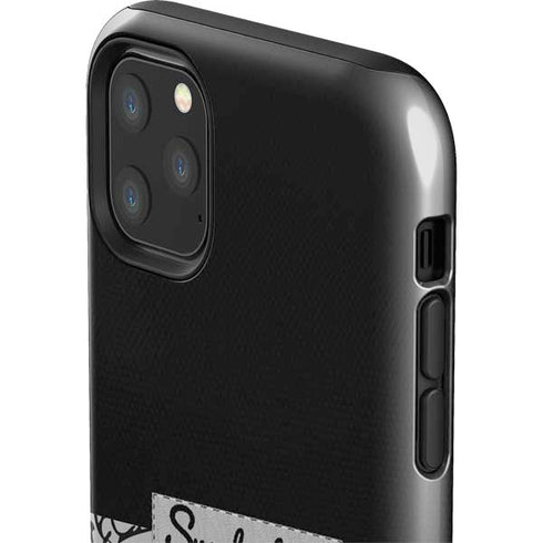 Elephant Print Sneakerhead Black iPhone 11 Pro Max Impact Case