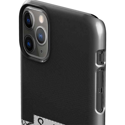 Elephant Print Sneakerhead Black iPhone 11 Pro Max Lite Case