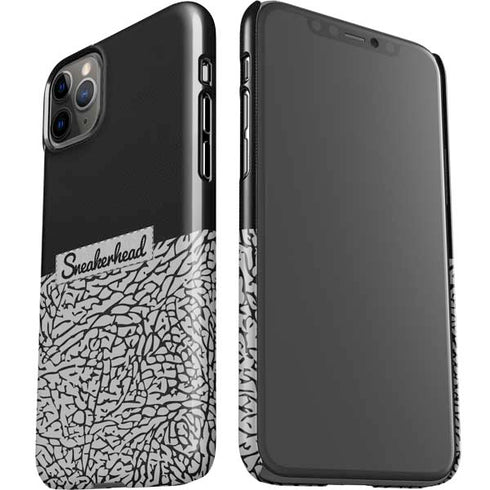 Elephant Print Sneakerhead Black iPhone 11 Pro Max Lite Case
