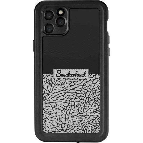 Elephant Print Sneakerhead Black iPhone 11 Pro Max Waterproof Case