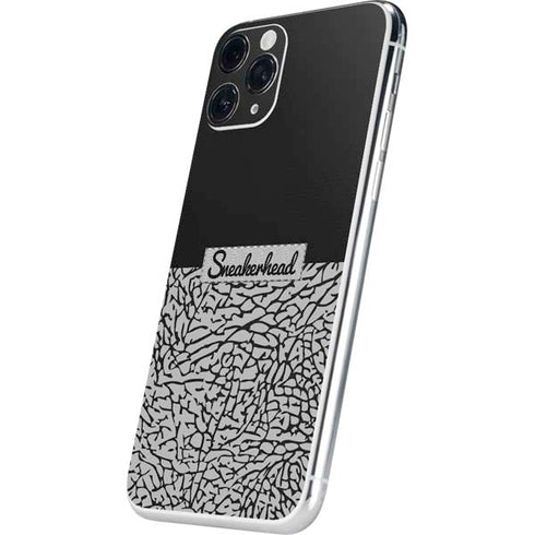 Elephant Print Sneakerhead Black iPhone 11 Pro Skin