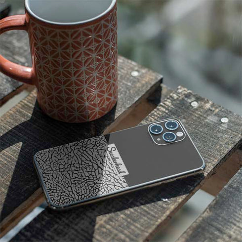 Elephant Print Sneakerhead Black iPhone 11 Pro Skin