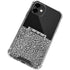Elephant Print Sneakerhead Black iPhone 12 Clear Case