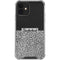 Elephant Print Sneakerhead Black iPhone 12 Mini Clear Case