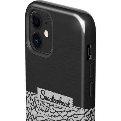 Elephant Print Sneakerhead Black iPhone 12 Mini Impact Case
