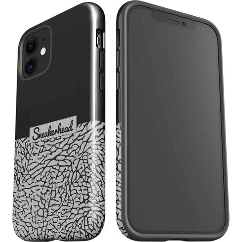 Elephant Print Sneakerhead Black iPhone 12 Mini Impact Case