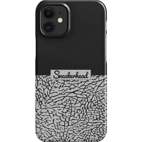 Elephant Print Sneakerhead Black iPhone 12 Mini Lite Case