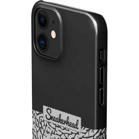 Elephant Print Sneakerhead Black iPhone 12 Mini Lite Case