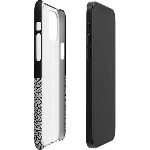 Elephant Print Sneakerhead Black iPhone 12 Mini Lite Case
