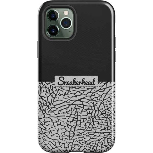 Elephant Print Sneakerhead Black iPhone 12 Pro Impact Case