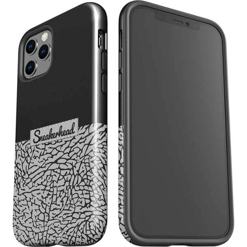 Elephant Print Sneakerhead Black iPhone 12 Pro Impact Case