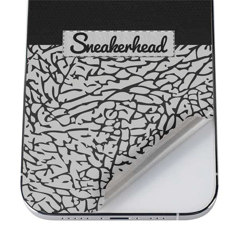 Elephant Print Sneakerhead Black iPhone 12 Pro Max Skin