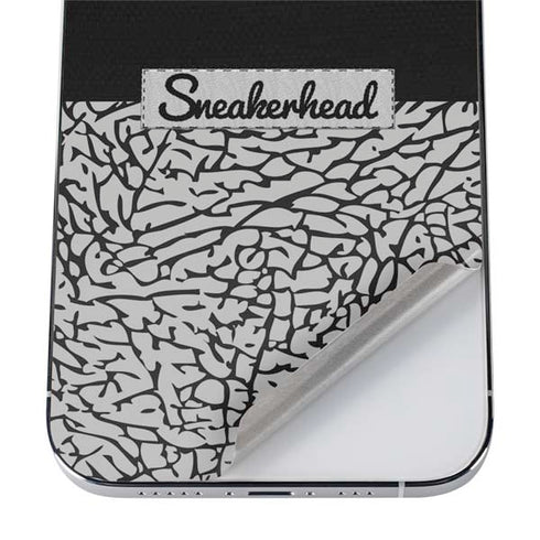Elephant Print Sneakerhead Black iPhone 12 Pro Skin