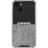 Elephant Print Sneakerhead Black iPhone 13 Mini Clear Case