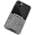 Elephant Print Sneakerhead Black iPhone 13 Mini Clear Case
