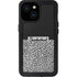 Elephant Print Sneakerhead Black iPhone 13 Mini Waterproof Case