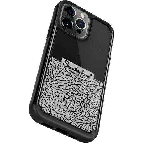 Elephant Print Sneakerhead Black iPhone 13 Pro Cargo Case