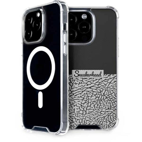 Elephant Print Sneakerhead Black iPhone 13 Pro MagSafe Case