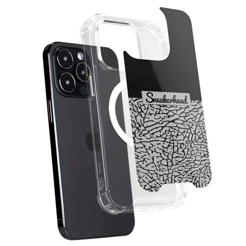Elephant Print Sneakerhead Black iPhone 13 Pro MagSafe Case