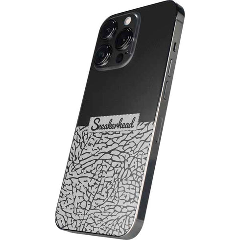 Elephant Print Sneakerhead Black iPhone 13 Pro Max Skin