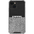 Elephant Print Sneakerhead Black iPhone 14 Clear Case