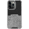 Elephant Print Sneakerhead Black iPhone 15 Pro Clear Case