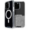 Elephant Print Sneakerhead Black iPhone 15 Pro MagSafe Case