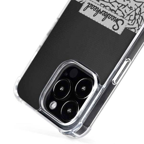 Elephant Print Sneakerhead Black iPhone 15 Pro MagSafe Case