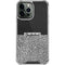 Elephant Print Sneakerhead Black iPhone 14 Pro Max Clear Case