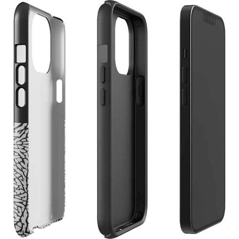 Elephant Print Sneakerhead Black iPhone 15 Pro Max Impact Case